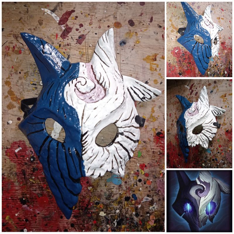 Mask Topeng Kindred League of Legends Cosplay