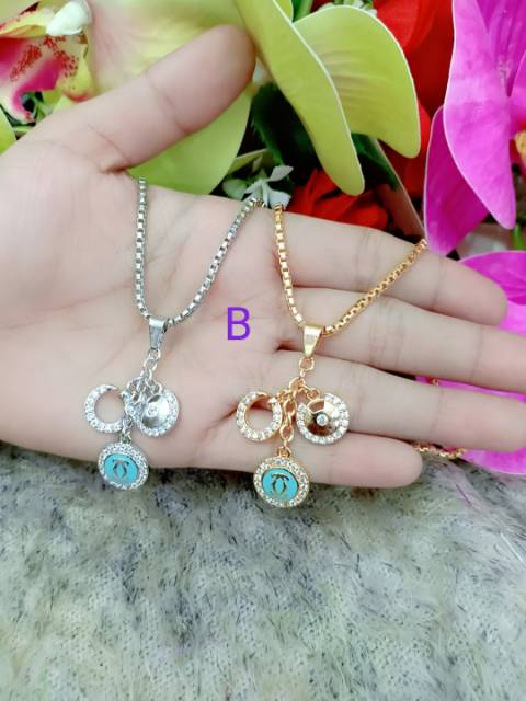 Kalung Dan Liontin juntai A-B