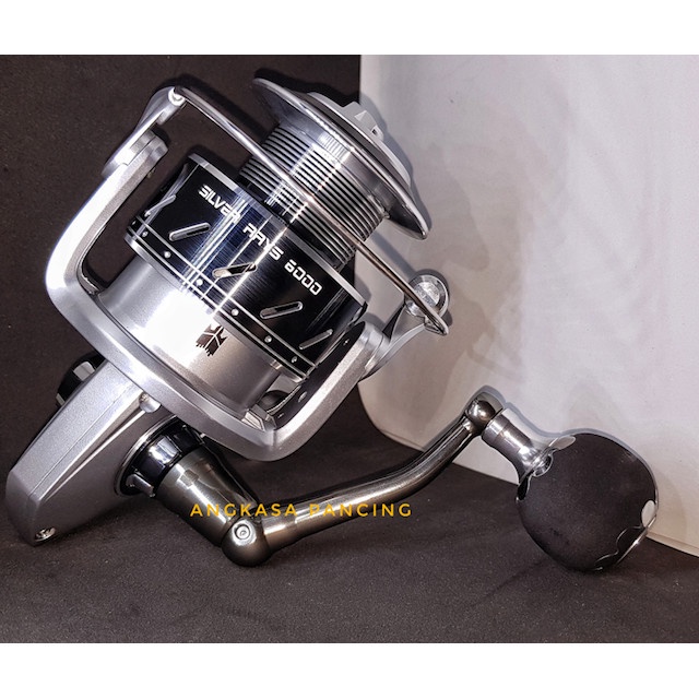 {storecolection} REEL POWER HANDLE TRIDENTECH SILVER RAYS 6000 Berkualitas