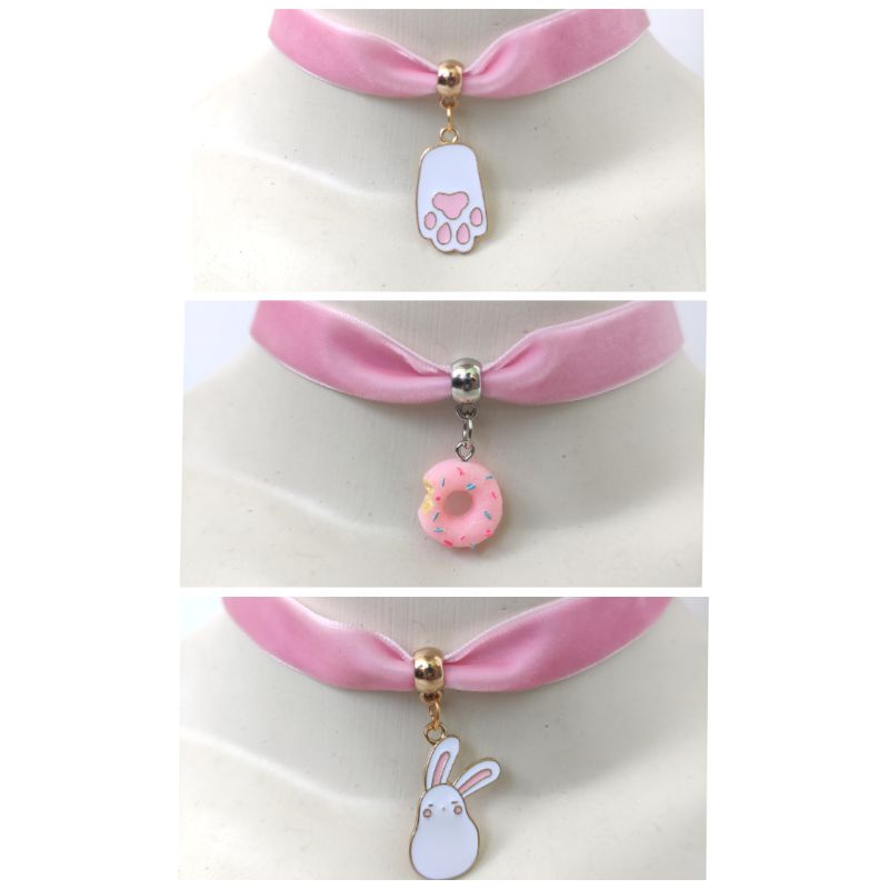 choker velvet daily vintage kalung woman accessories fashion party kawaii charm handmade cute sexy