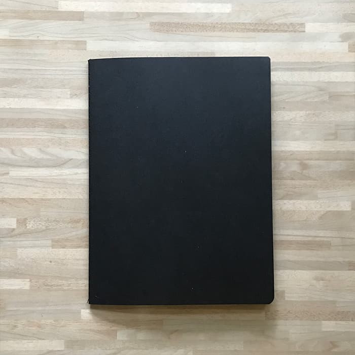 

Jual Black Paper Plain Notebook - Size A6 Murah
