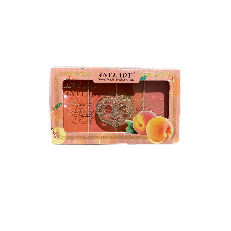 [Per Pc] Blush On Any Lady Sweet Peach Blusher Palette Gold