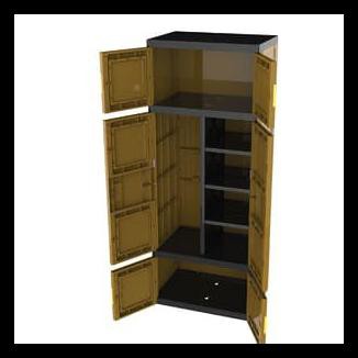 LEMARI PLASTIK / LEMARI GANTUNG PLASTIK / LEMARI PAKAIAN PLASTIK JUMBO