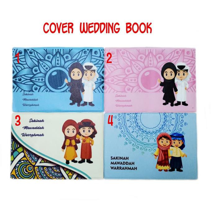 Jual Cover Wedding Book Sampul Buku Nikah Document Organizer Pernikahan Kwalitas Terbaik