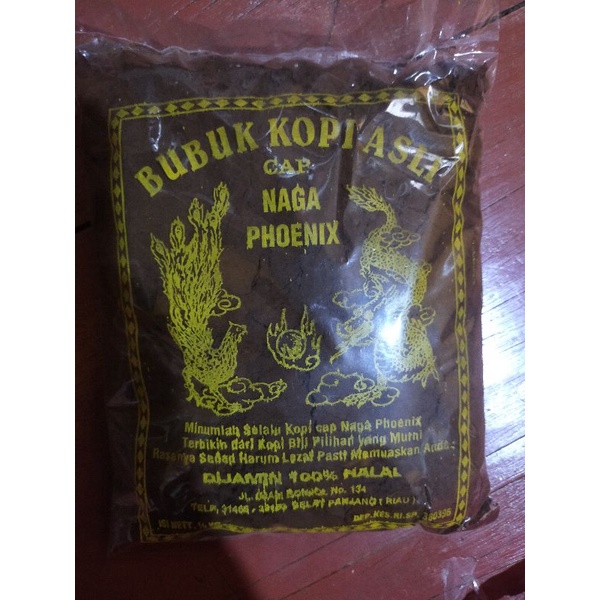 

KOPI BUBUK CAP " Naga Phoenix " dijamin halal berat 500gram