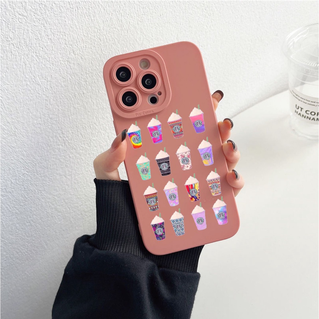 CC02 Softcase Casing Motif Kopi Proteksi Kamera for Oppo Realme 10 C1 C2 C3 C10 C11 C12 C15 C20 C20a C21 C21y C30 C31 C33 C35 U1 U2 2 5 5i 5s Narzo 20 30A 50a 50i