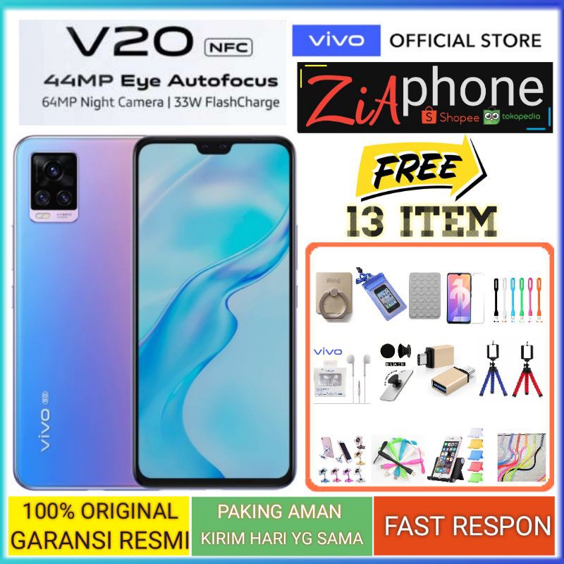 VIVO V20 8/128GB , VIVO V20SE 8/128GB GARANSI RESMI 1TH | Shopee Indonesia