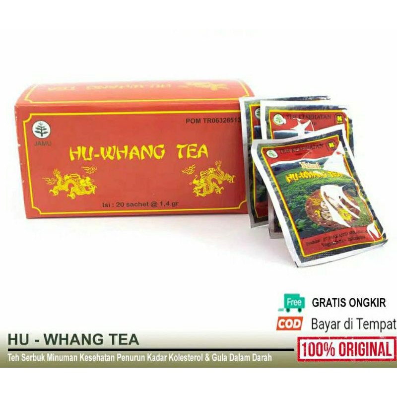 

Hu Whang Tea NASA Minuman Kesehatan Penurun Kadar Kolestrol & Gula Dalam Darah