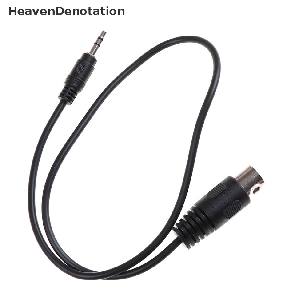 [HeavenDenotation] 1x DIN 5 Pin Din MIDI Male Plug To 3.5mm Male Stereo Jack Audio Cable 50cm 0.5m