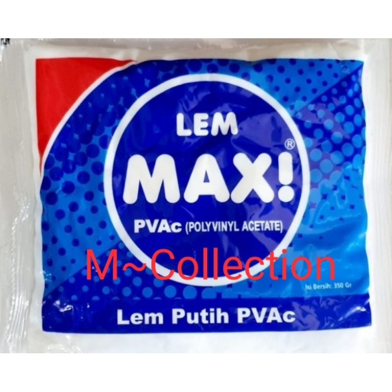 

MAXI Lem Putih PVAc 350 gram Lem Kayu Kertas Baru Bs COD