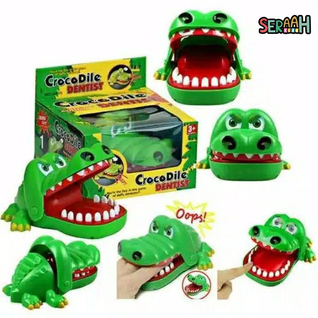 MAINAN ANAK CROCODILE DENTIST TERMURAH PREMIUM QUALITY