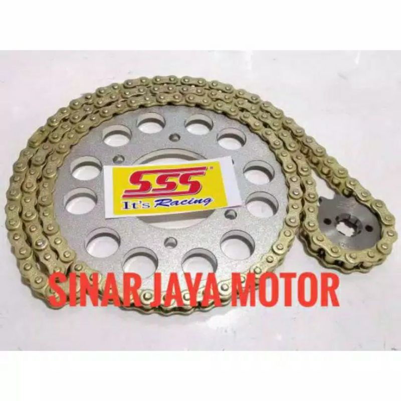 gear set sss 428 klx 150. dtracker 150 .klx bf 150. tril . cross. sepaket