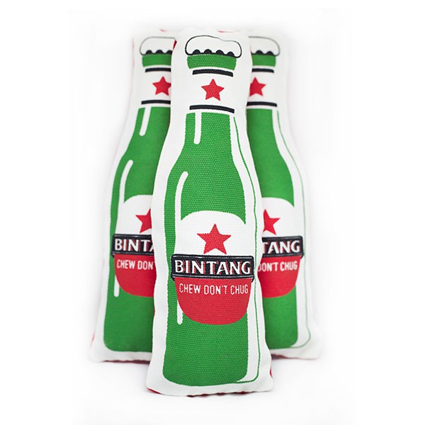 BEER BINTANG SQUEAKY TOY