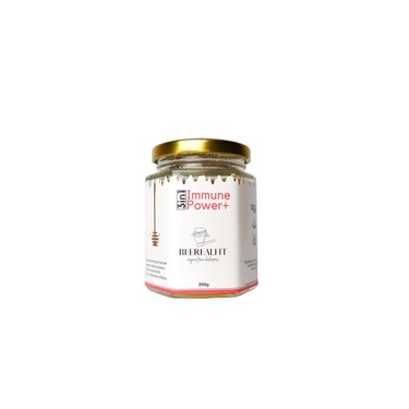 

BEEREALFIT Madu Organik Murni Asli 3 IN 1 IMMUNE POWER+ 200gr dan 400gr Madu Royal Jelly