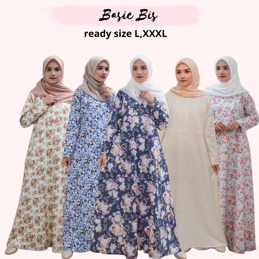 Baju Gamis Wanita Terbaru Gamis Katun Jepang Ori