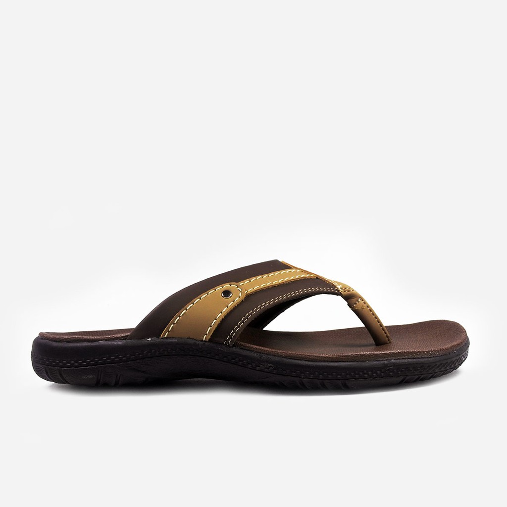 Mascotte LALUNA | Sandal Pria 995.025 - Hitam dan Cokelat / Ramayana Jatinegara