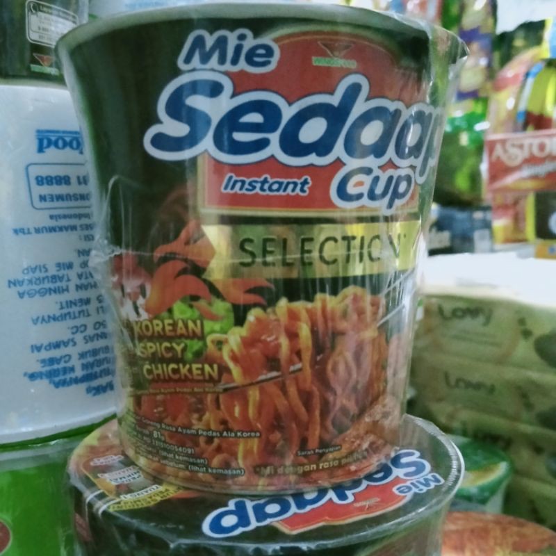 

MIE SEDAAP KOREAN SPICY CHICKEN instant cup