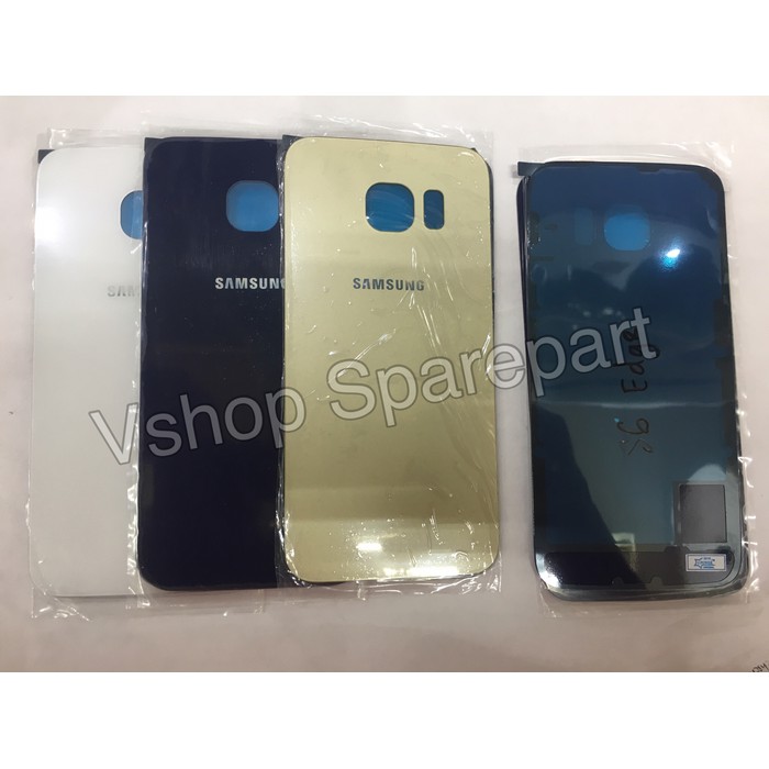 Backdoor Back Door Tutupan Baterai Casing Belakang Samsung S6 Edge