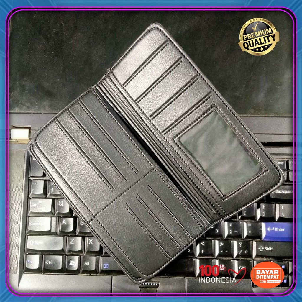 BIG SALE! Dompet Pria Levis Dompet Panjang Kulit Sintetis Style Simpel COD