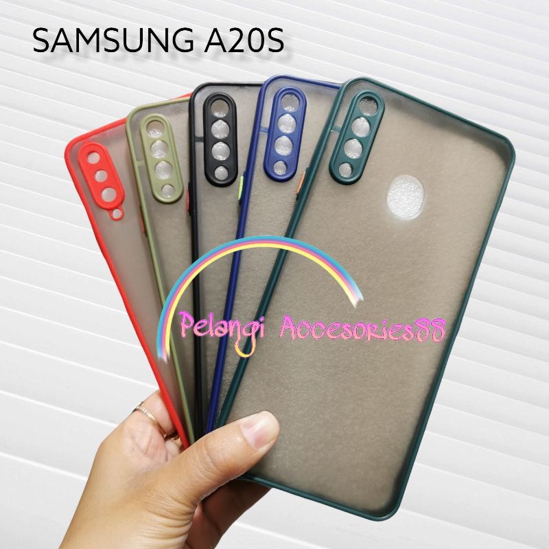 CASE SAMSUNG A20S SOFTCASE CASE DOVE CASE FULL COLOUR