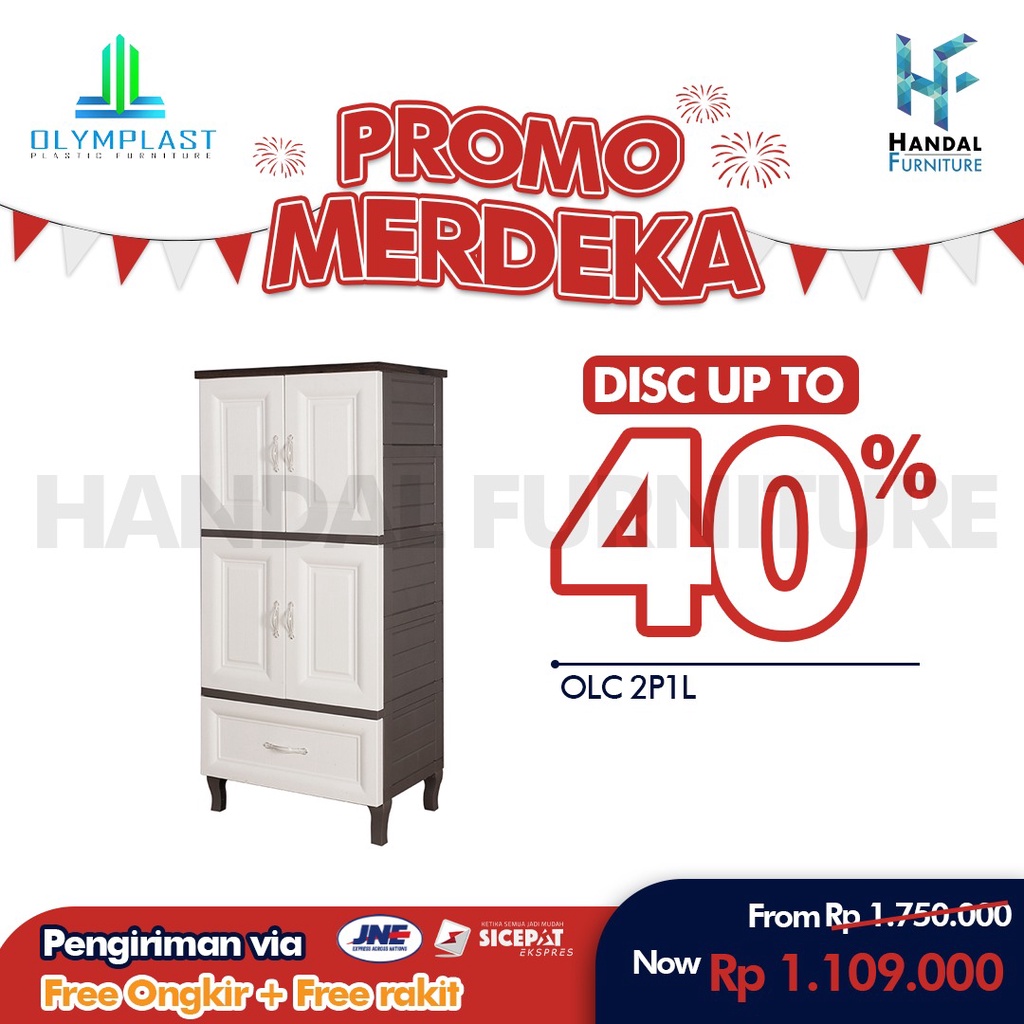 OLC (LEMARI PLASTIK) - OLYMPIC OLYMPLAST