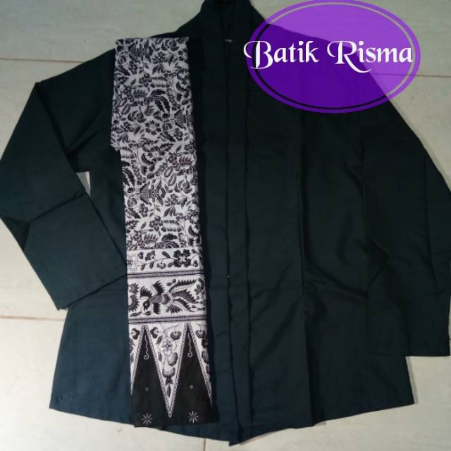 Baju Ibi Kebaya Navy Jumbo Shopee Indonesia