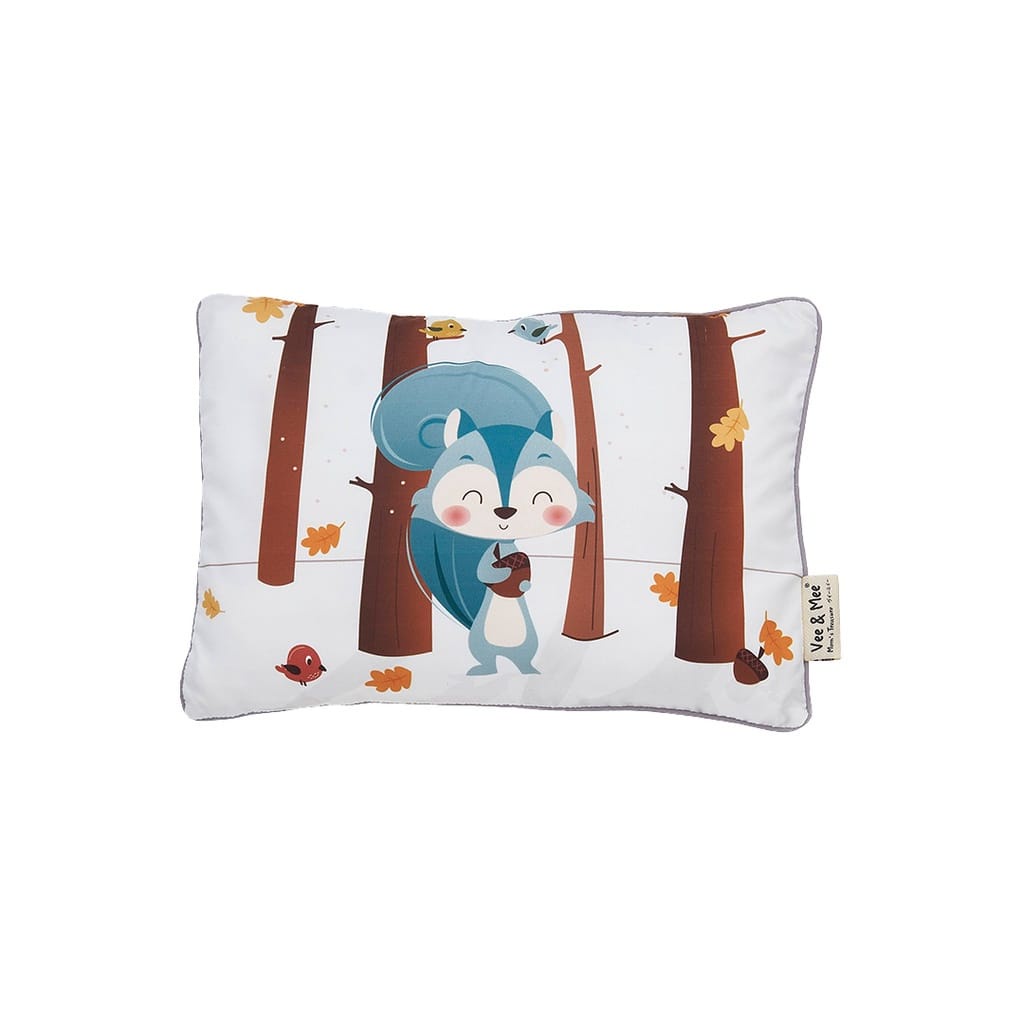 Vee &amp; Mee Bantal  Guling Bayi Set Anti Bakteri Squirrel Series -  VMB 3030