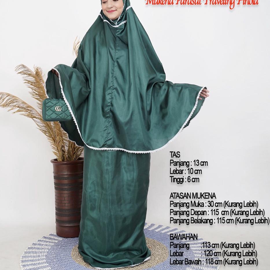 New ArrivalMukena Parasut Travelling Firda Premium/Harga Grosir