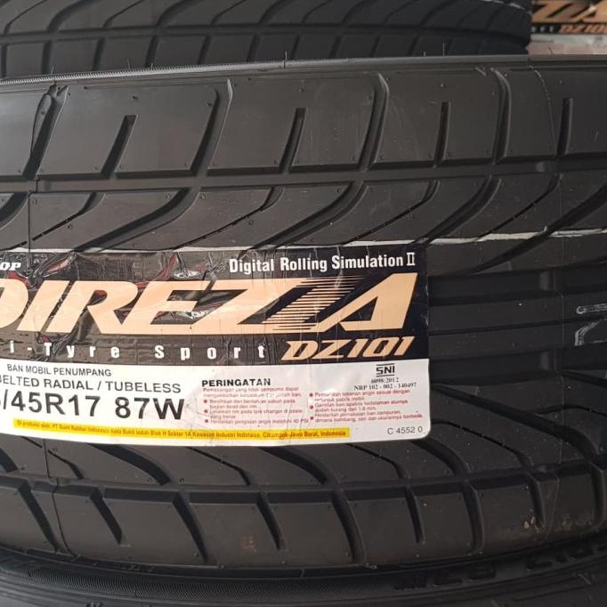 ban mobil dunlop 215 45 17 direzza