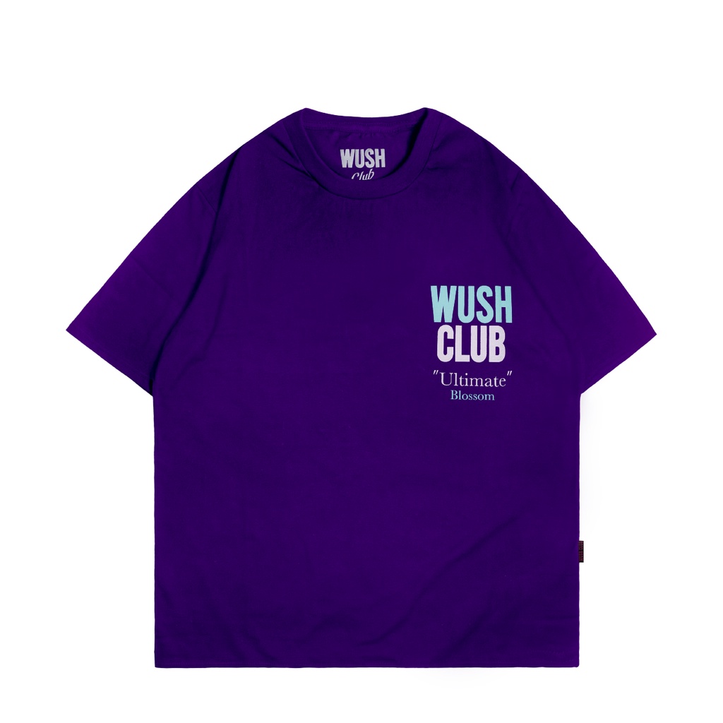 Baju Kaos Distro pria wanita Streetwear Premium Wush Club Blossom Tee