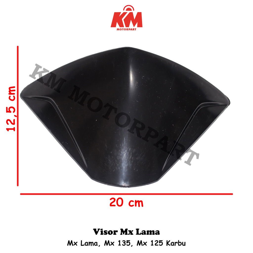 Visor Windshield Jupiter MX Lama Old Hitam Jupiter Mx 135 Jupiter Mx 125 Karbu