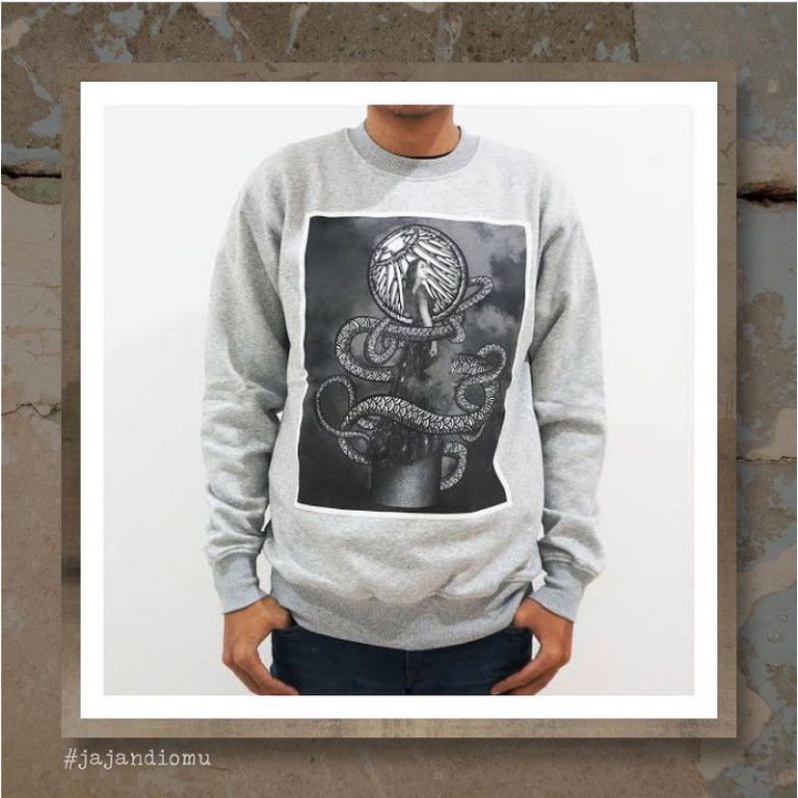 Crewneck Raisa X Darbotz Grey