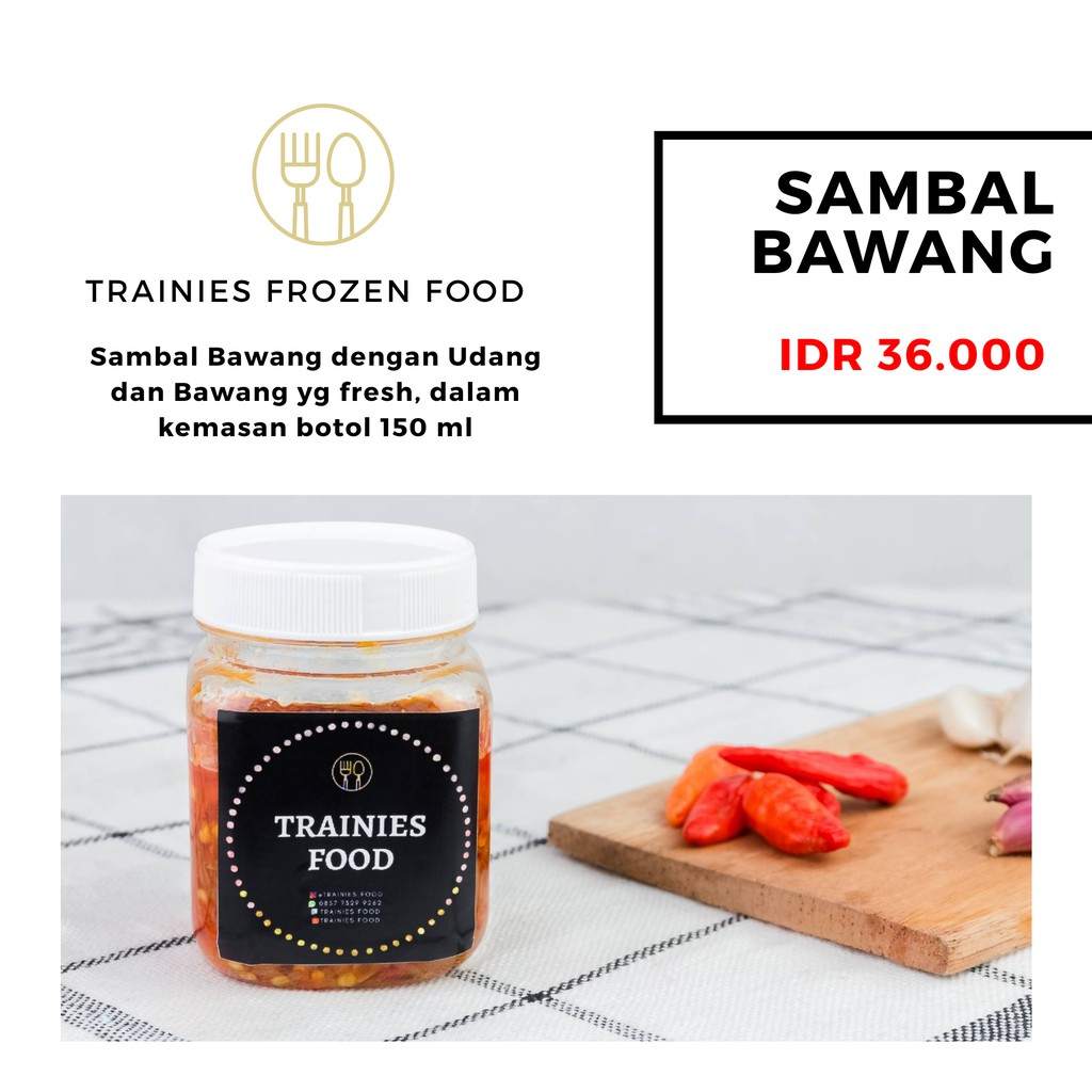 

Sambal Bawang 150 ml