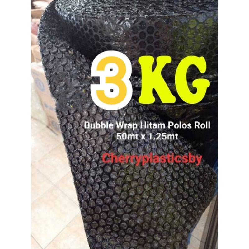 

Bubble Wrap Hitam Polos No BRAND Roll 1.25mt x 50mt