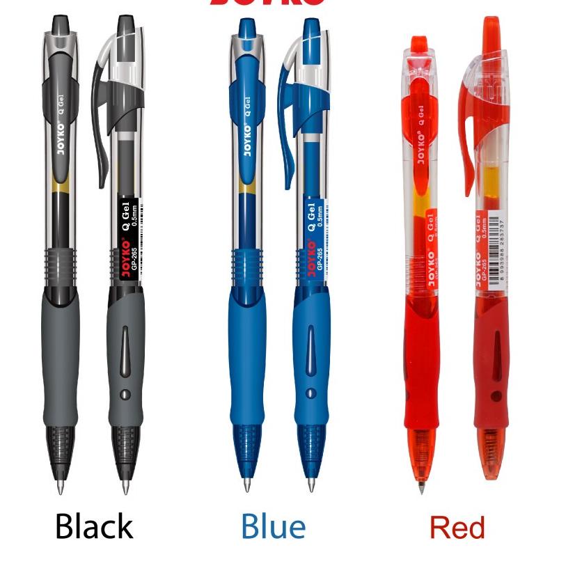 

Borong Buruan PULPEN / BOLPEN / PEN / PENA GEL JOYKO GP 265 GP-265 Q GEL 0.5 MM