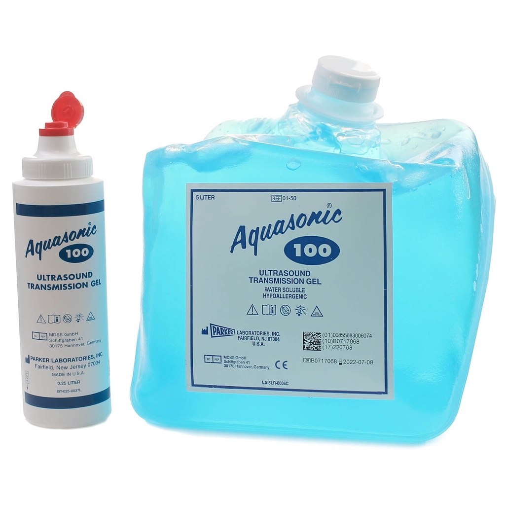 Aquasonic Parker Clear / Ultrasound Transmission / Gelly USG 5 Liter