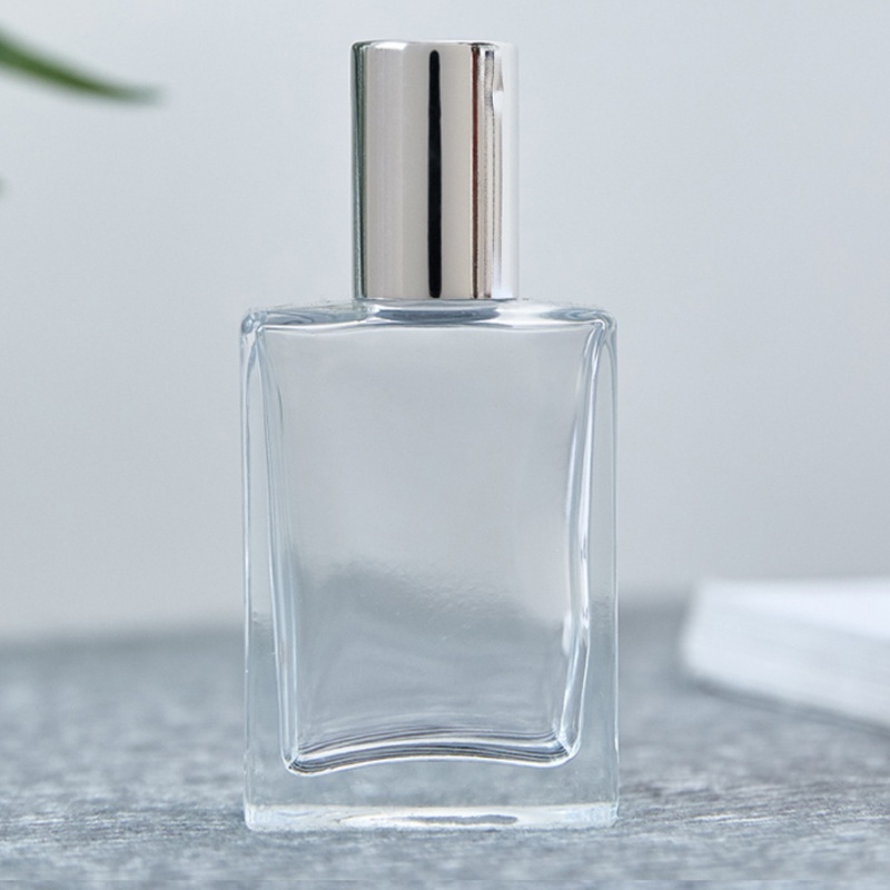 Botol Parfum Hermes Press 30ml Hitam Silver 12pcs