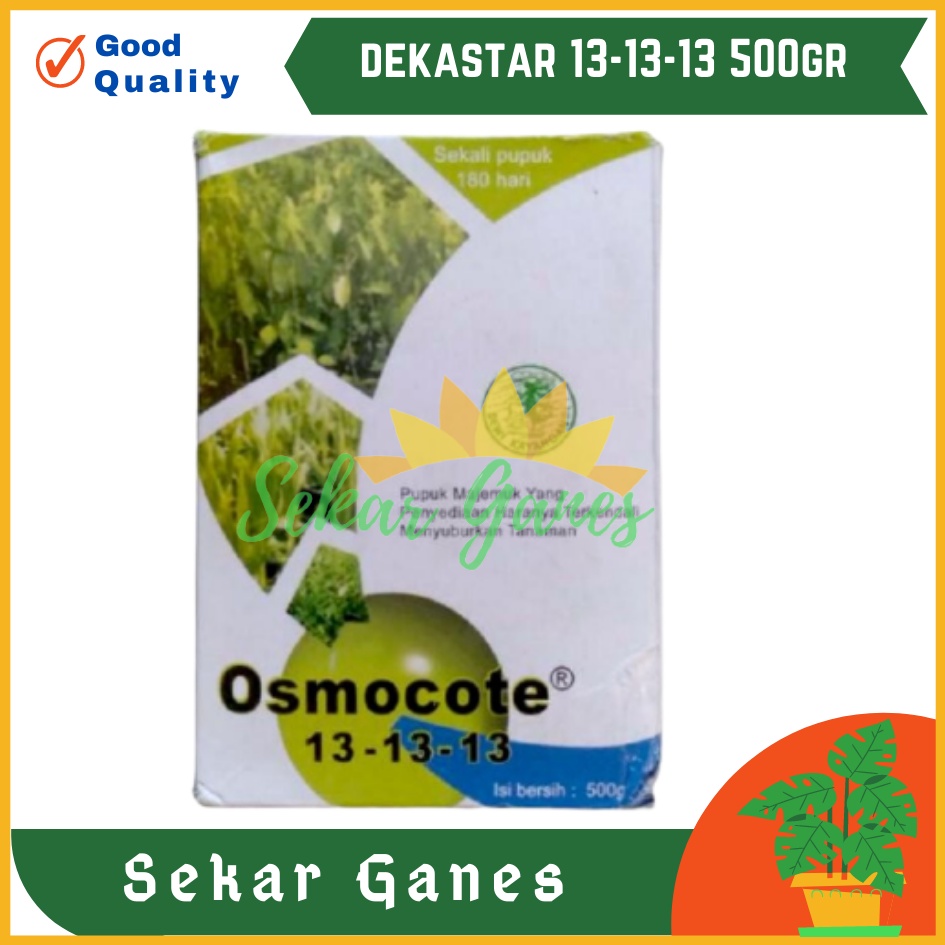 Sekarganes Ori Pupuk Osmocote Dekastar Plus 500 Gram Kemasan Pabrik Dekastar 13 13 13 6 13 25 17 11 10 500 Gram Dekastar Merah Dekastar Daun Seimbang Bunga Buah