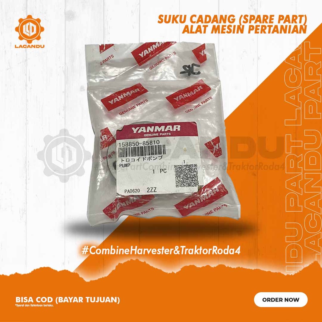 PUMP HST 158850-85810 YANMAR AW for COMBINE HARVESTER LACANDU PART