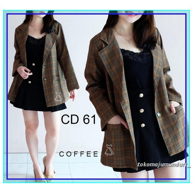 [Cod] Cardigan Import Polos Wanita Kekinian Bahan Spandek / Cardigan Polos Wanita Termurah Jumbo / C