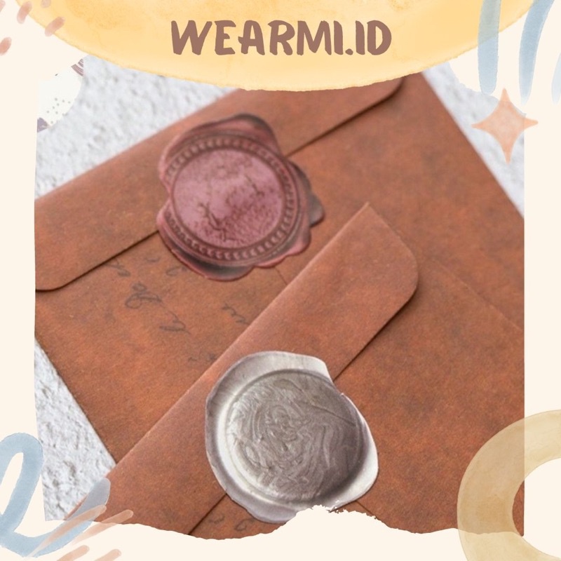 

Amplop vintage envelope surat kertas Scrapbook Jurnal diy bujo