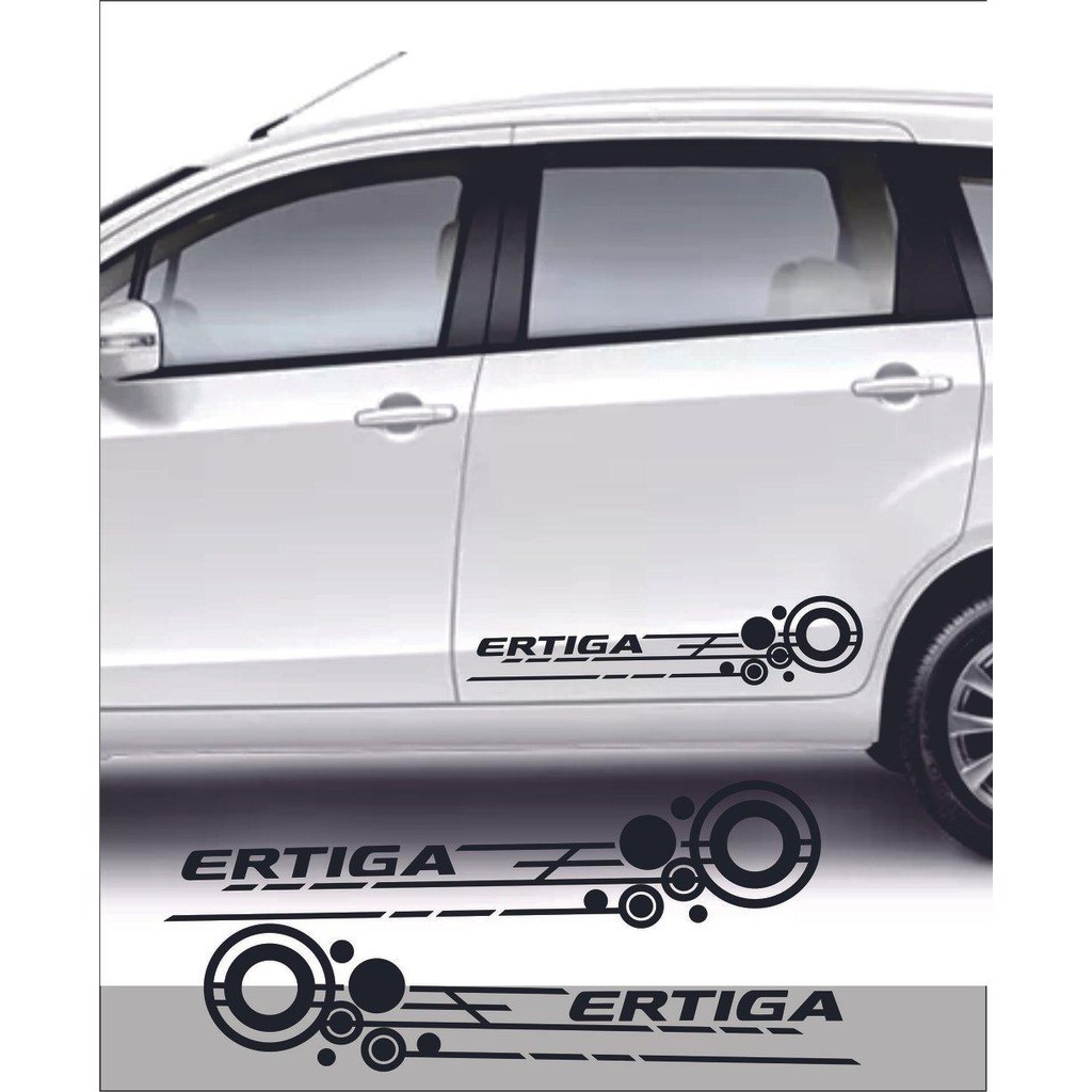 Stiker Ertiga Sticker Mobil Ertiga List Body Cutting Stiker Aneka