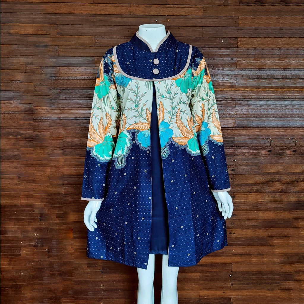 CIBULAN DRESS BATIK PIAS GLENCA STYLE KRAH SHANGHAI