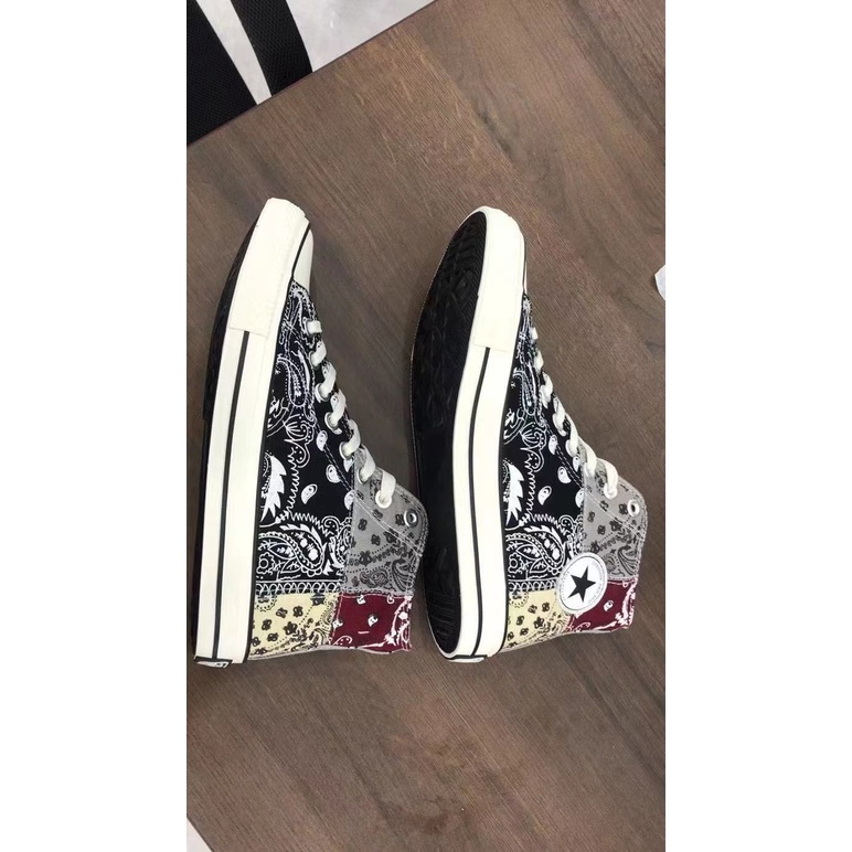 HS-0256 Terbaru Sepatu Kanvas Wanita Dan Pria Canvas Import Original Sneakers Motif Batik Tebal Tren Terkini Elegan Mewah Keren-Sepatu Sneakers Canvas Wanita Import Premium sytel Korea