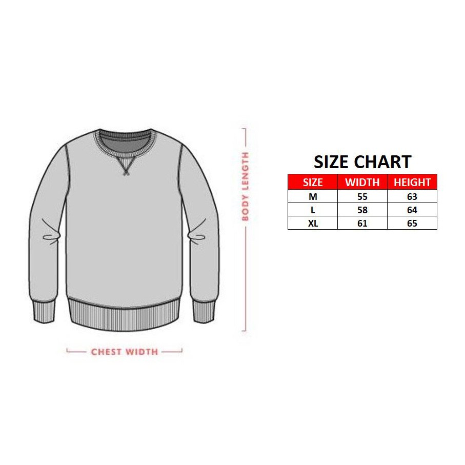 Crewneck Pria Terbaru  Series Pria wanita Sablon Sweater Cowok Jumbo Sweater Crewneck Oversize Bigsize