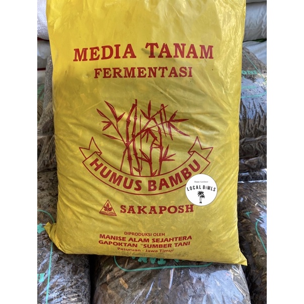humus hutan bambu fermentasi sakaposh