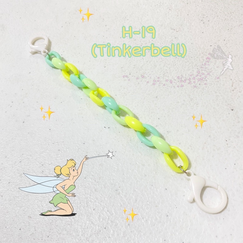 Kalung Strap rantai Tali Konektor Mask Masker Hijab Stopper Earloop Headloop