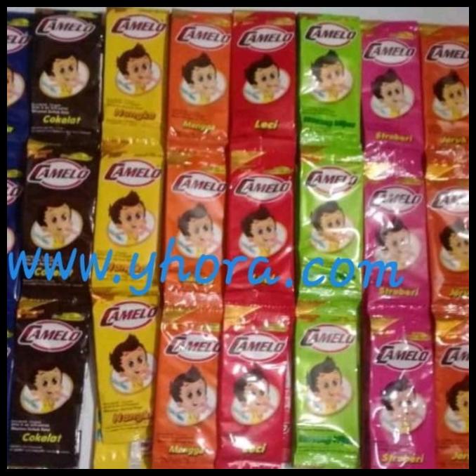 

Bubuk Ice Camelo 180 Sachet (Berat 1 Kg 18 Renceng) Bahan Minuman