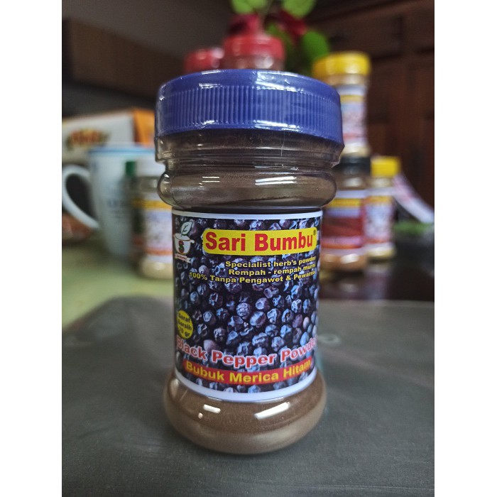 

Sari Bumbu Merica Hitam Bubuk