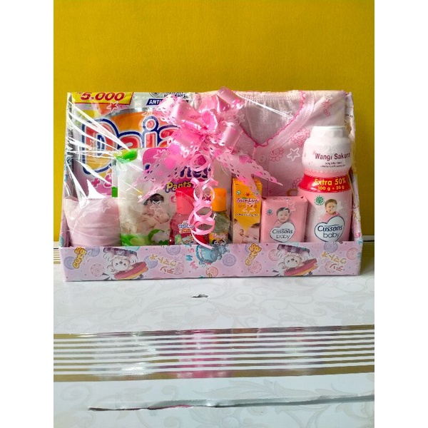 Parcel bayi cowok/cewek murah /baby gift set/kado bayi